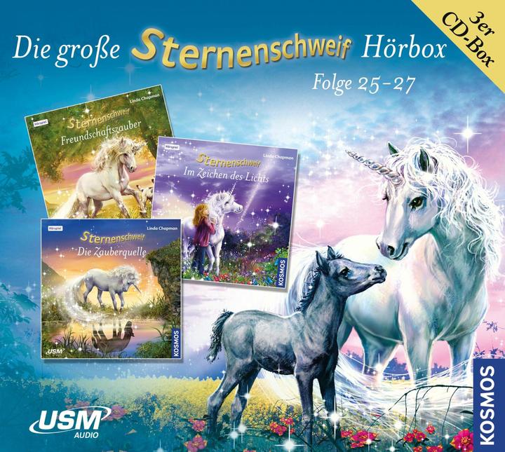 Produktbild Die grosse Sternenschweif Hörbox Folgen 25-27 (3 Audio CDs) (Linda Chapman, Deutsch)