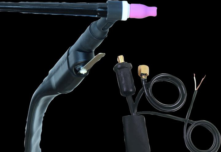 Image du produit GYS Ensemble de torches TIG, 8 m, avec bouton de démarrage, SR 17