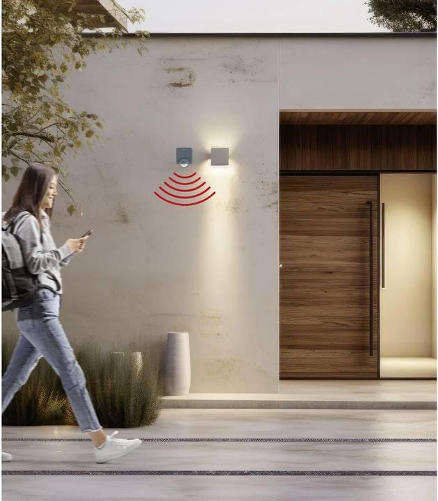 Produktbild Sygonix SY-5836536 Wand PIR-Bewegungsmelder 360 ° Relais Dark-Grey IP54 (8 m)