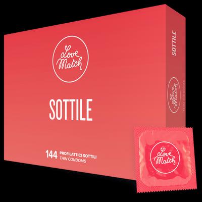 Produktbild Love Match Sottile - Thin - 144 pack (144 Stk.)