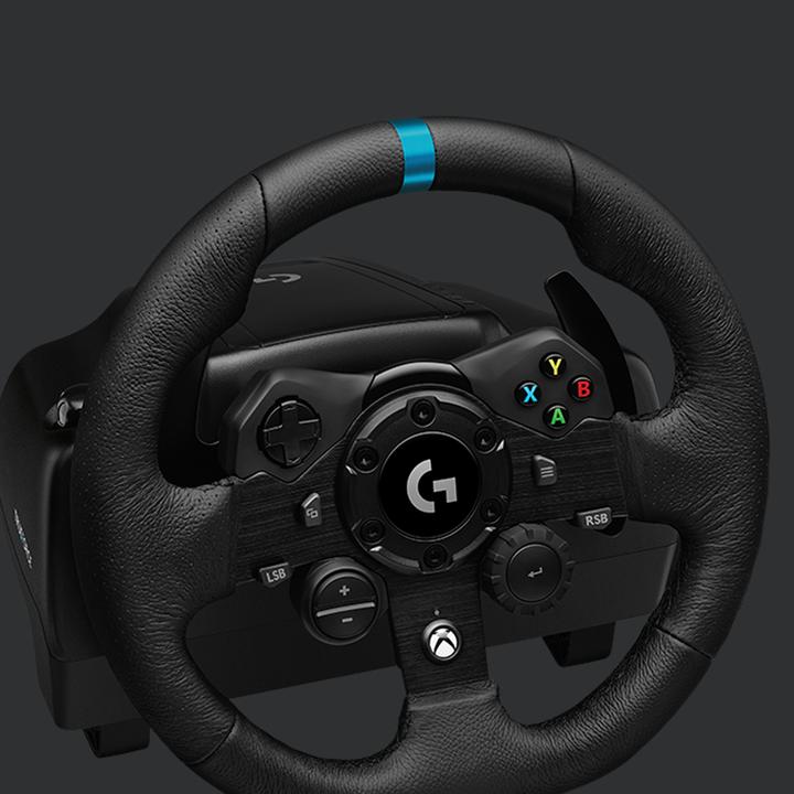 Immagine prodotto Logitech G G923 Trueforce for PC and Xbox (Xbox One S, Xbox Serie S, Xbox Series X, PC, Xbox One X)