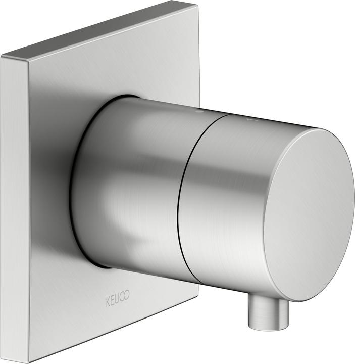 Keuco IXMO Umstellventil Unterputz für 2 Verbraucher mit Comfort Griff, ohne Absperrung, Rosette ec