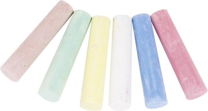 Produktbild Goki Strassenmalkreide, 6 Stück (Mehrfarbig, 6 x)