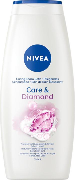 Immagine prodotto NIVEA Care Diamond Care Bath Fl 750ml (498.67 ml, Bagnoschiuma)