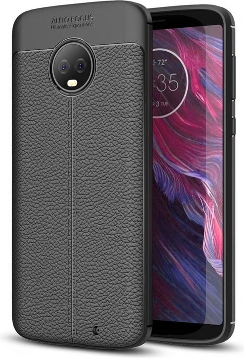 Actual product image Screenguard Motorola Moto G6 Plus Sleeve Leather Design TPU Cover (Motorola Moto G6 Plus)