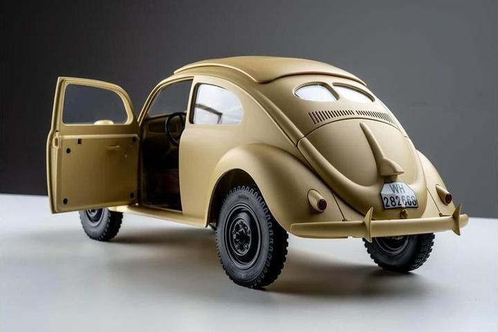 Produktbild RocHobby Scaler VW Type82e Kommandeurswagen 1:12, RTR (RTR Ready-to-Run)