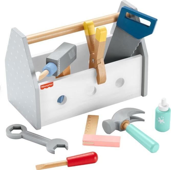 Immagine prodotto Fisher-Price Cassetta degli attrezzi in legno
