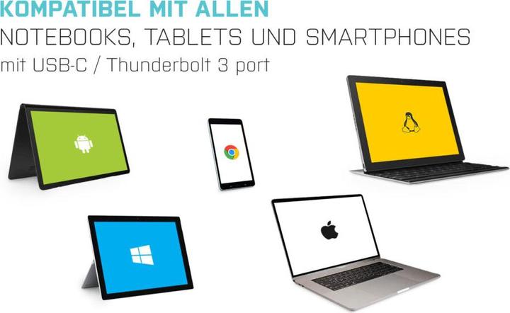 Image du produit i-tec USB-C vers (HDMI, 15 cm)