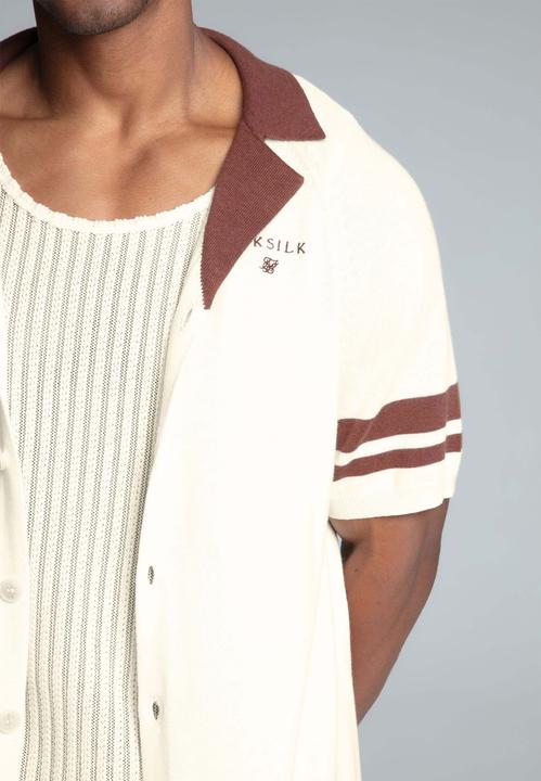 Produktbild Siksilk Kurzarmhemd Retro Resort Shirt (L)