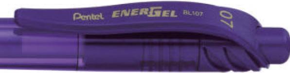 Actual product image Pentel EnerGel X (Violet, 1 x)