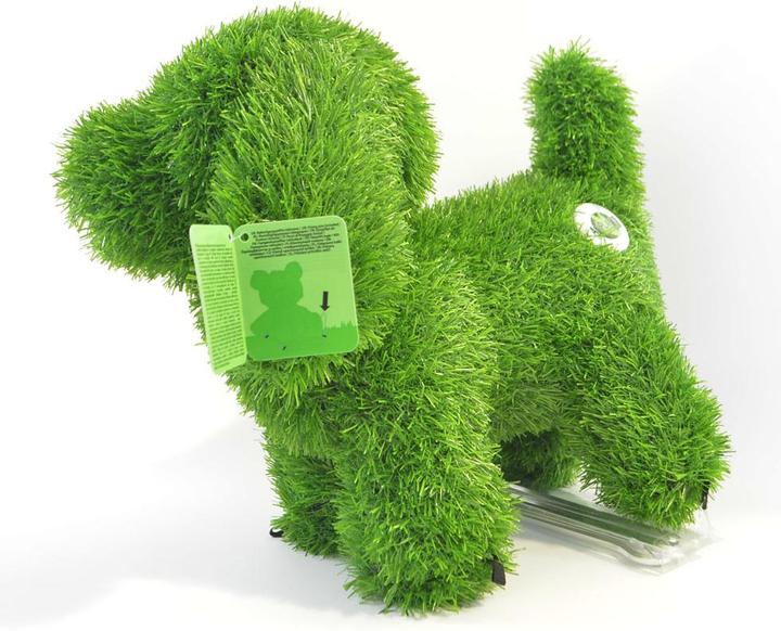 Produktbild AniPlants Grasfigur, "Hund" stehend, Gartendeko, 35cm