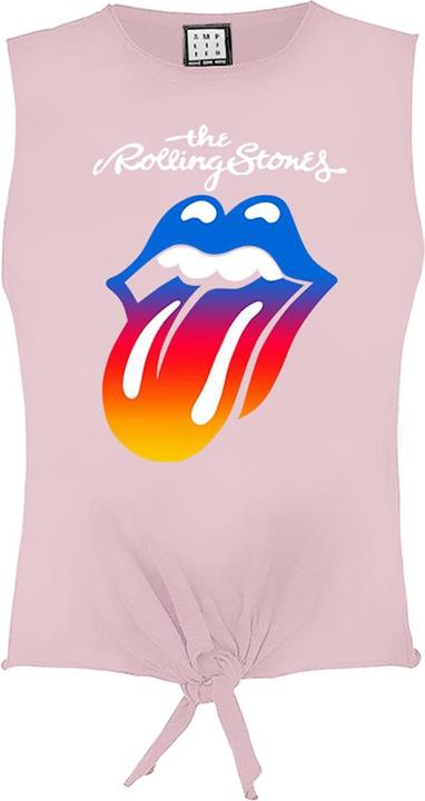 Amplified Rainbow Tongue Kurzes Top