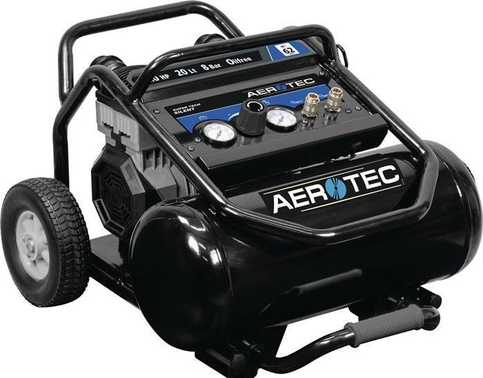 Produktbild Aerotec Montagekompressor SUPERTECH Silent ölfrei (8 Bar, 20 l)