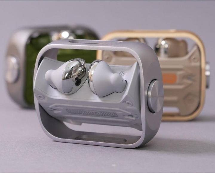 Image du produit Hoco - Wireless Earbuds (EW55) - for Gaming, Bluetooth 5.3, True Wireless - Silver