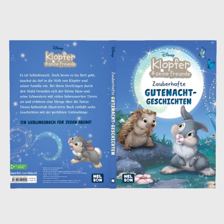Immagine prodotto Disney Klopfer: Zauberhafte Gutenacht-Geschichten (Tedesco, 2024)