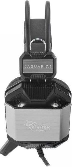 Actual product image White Shark Headset GH-1646 Jaguar-7.1 Black/Silver (Cable)