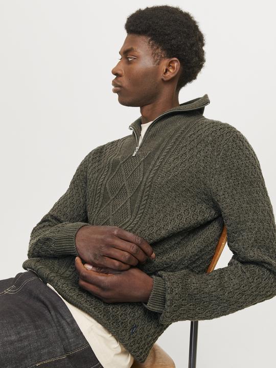 Actual product image Jack & Jones Jprblunorth Knit High Neck Sn (L)