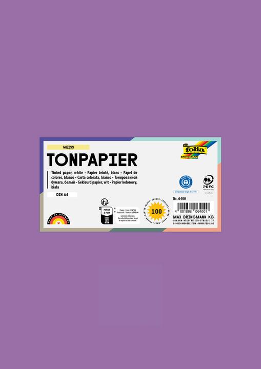Actual product image Folia Clay paper (130 g/m², 100 x)