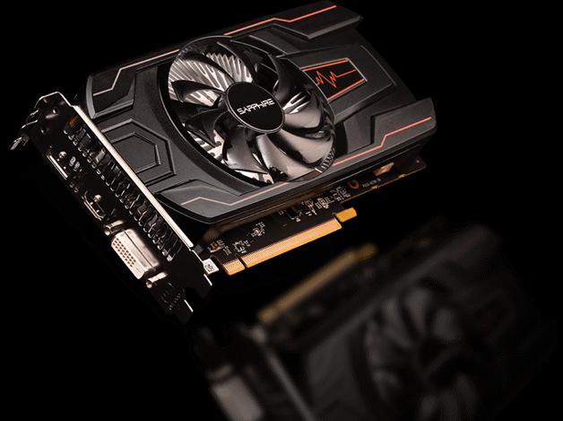 Actual product image Sapphire Pulse Radeon RX 560 OC (4 GB)