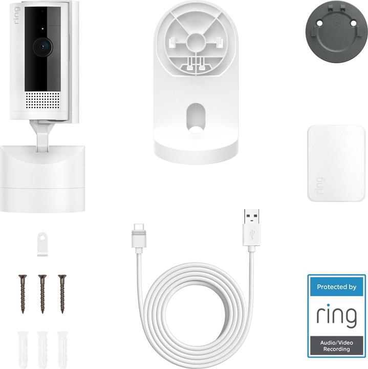 Actual product image Ring Pan-Tilt Indoor Camera (1920 x 1080 Pixels)