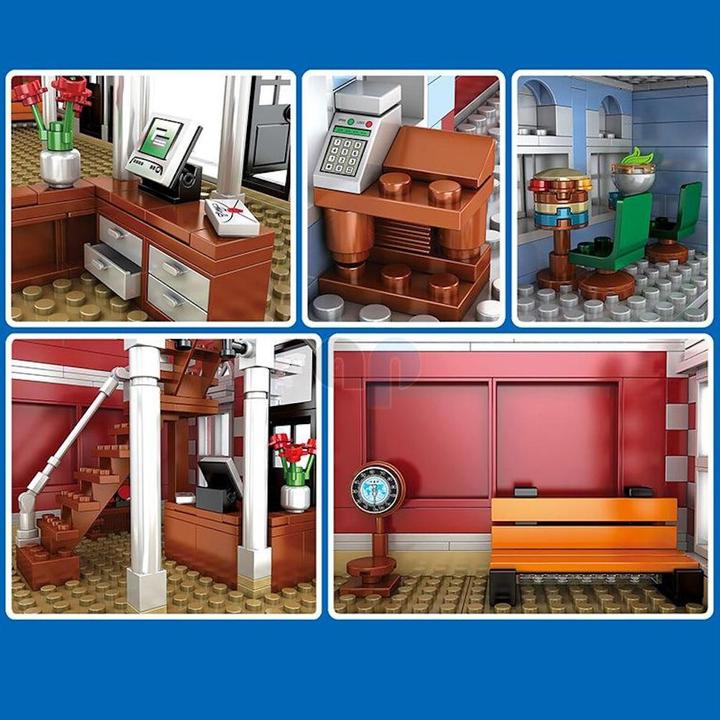 Actual product image Mould King MKingLand: The Station of The Creamland