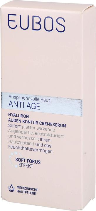 Actual product image Eubos Sensitive Hyaluron Eye Contour CreamSerum, 15 ml CRE (15 ml)