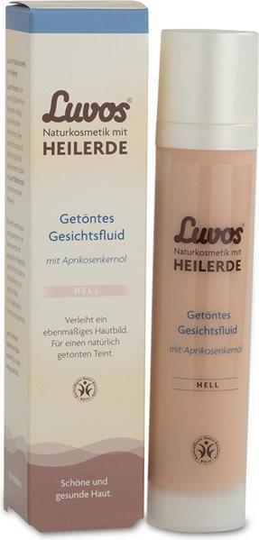 Produktbild Luvos Getöntes Gesichtsfluid hell Naturkosmetik mit Heilerde (50 ml, Getönte Tagescreme)