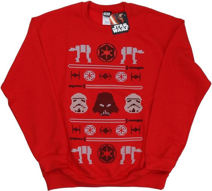 Star Wars Christmas Imperial Fair Isle Sweatshirt