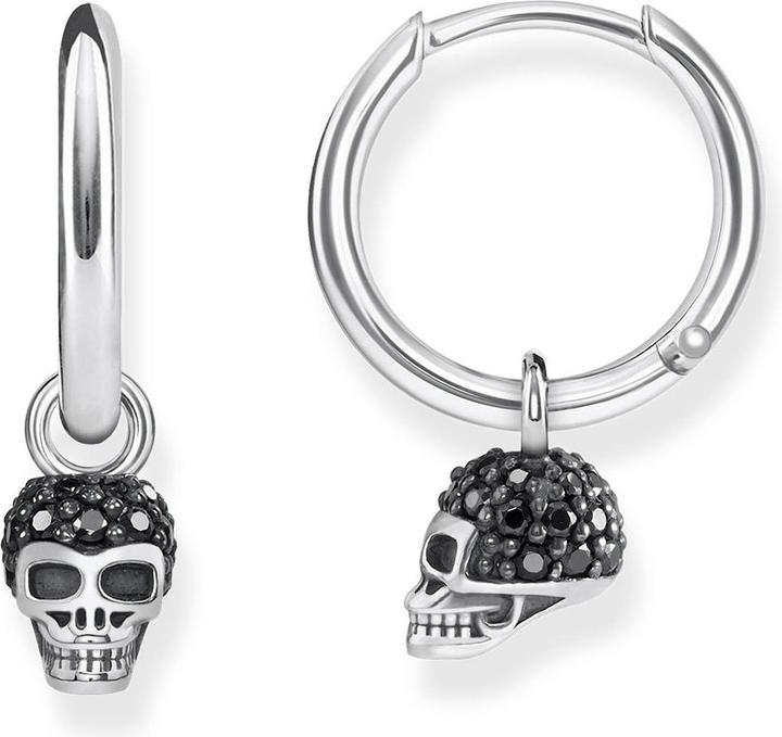 Thomas Sabo Creolen Totenkopf (Silber)
