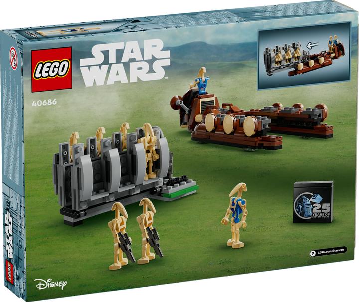 Actual product image LEGO Trade Federation troop carrier (40686, LEGO Star Wars)