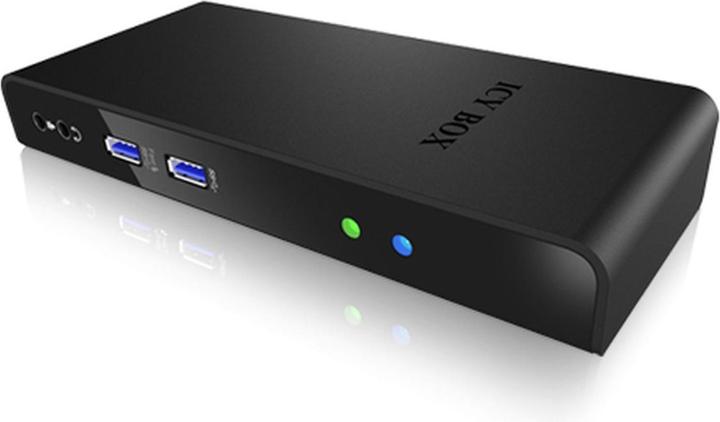 Immagine prodotto Icy Box IB-DK2241AC - USB Tipo-A 3.0 Multi Dock (USB-B, 11 Porti)