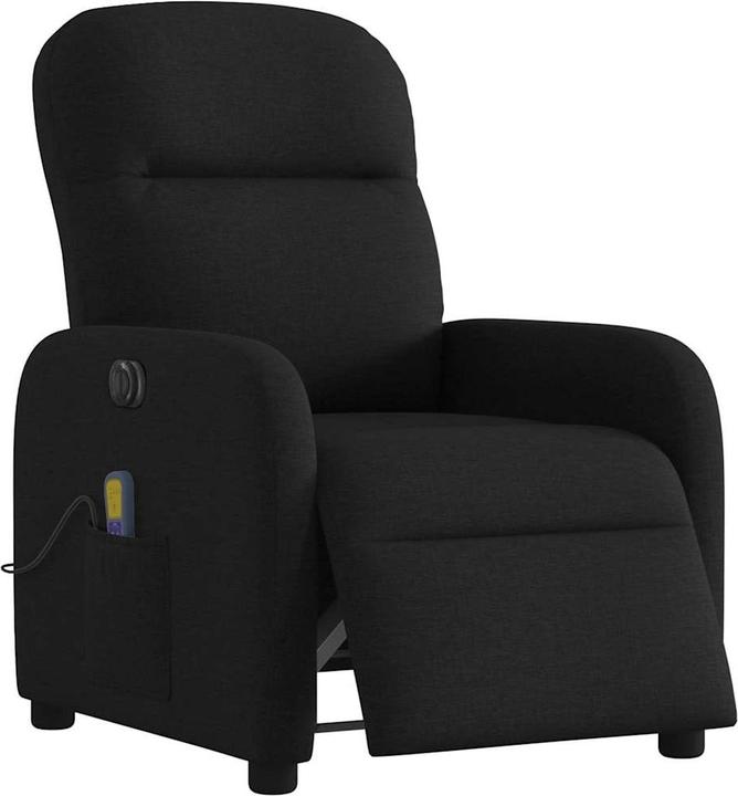 Produktbild VidaXL Massagesessel Elektrisch Schwarz Stoff