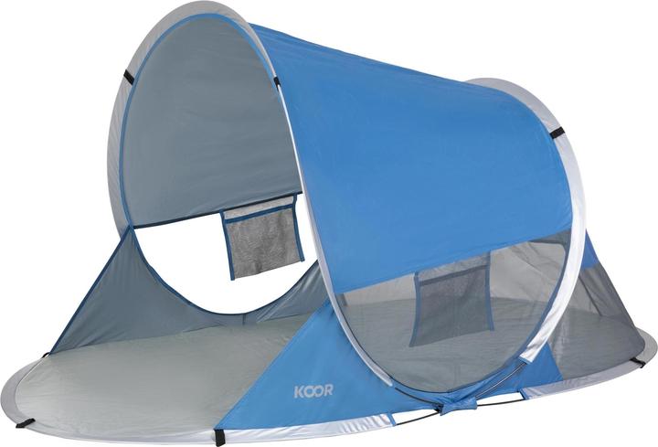 Koor Beach Tent Pop-Up M, Blue (beach tent, 1.40 kg, 2 persons)