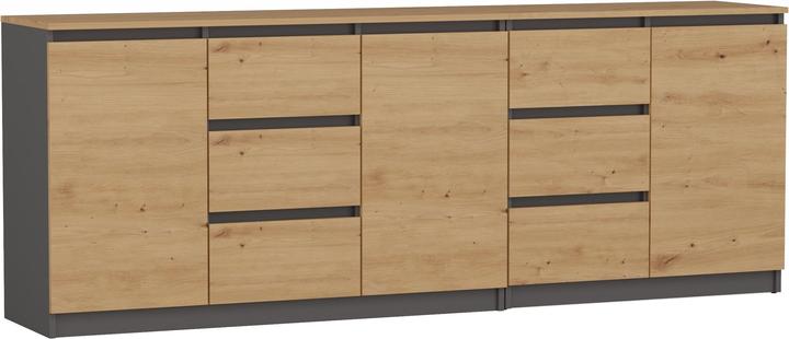 Topeshop COSTA ANT/ART BA KPL Kommode