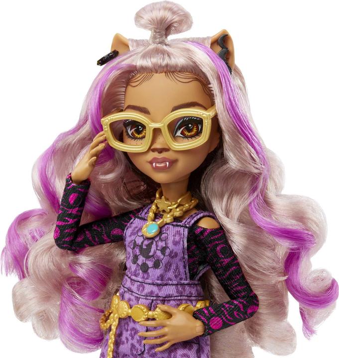 Image du produit Monster High Clawdeen Wolf Doll With Pet And Accessories (Poupée loup Clawdeen avec animaux et accessoires)