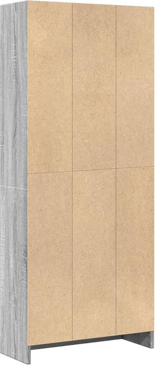 Produktbild VidaXL Bücherregal Regal Standregal Büroregal Aufbewahrungsregal Grau Sonoma (60 x 24 x 143 cm)