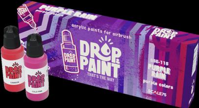 Produktbild Drop & Paint Purple Rain Paint Set
