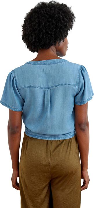 Vertbaudet Bluse für Schwangerschaft und Stillzeit aus Lyocell, Druckknopfverschluss
