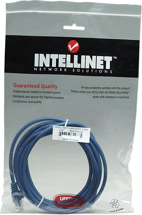 Produktbild Intellinet Patch-Kabel (U/UTP, CAT5e, 5 m)