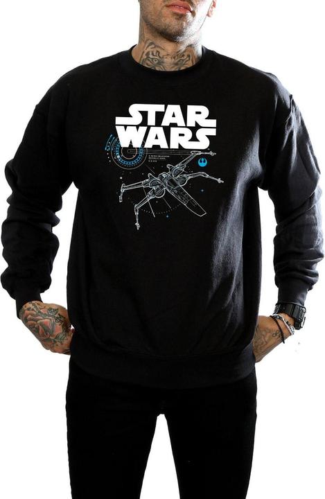 Immagine prodotto Star Wars The Last Jedi X-Wing Felpa Uomo (L)