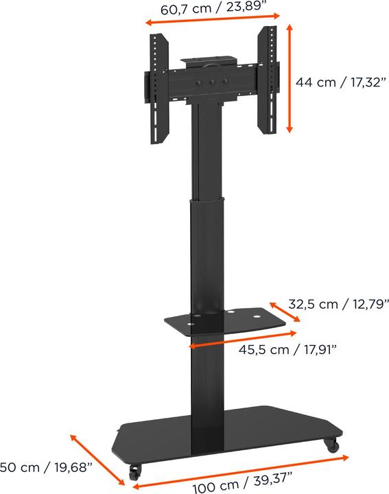 Produktbild Celexon Rollwagen Adjust-3770MP (70", 50 kg)