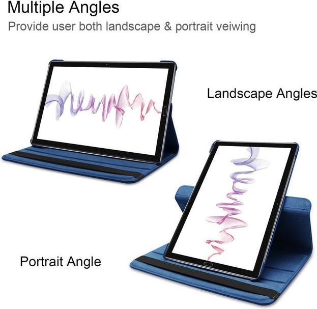 Produktbild MU Classic Rotierbare Leder Hülle (MediaPad M6 10.8)