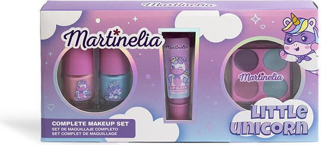 Produktbild Martinelia Makeup Komplettset Kleines Einhorn mit Nagellack, Lipgloss und Lidschatten