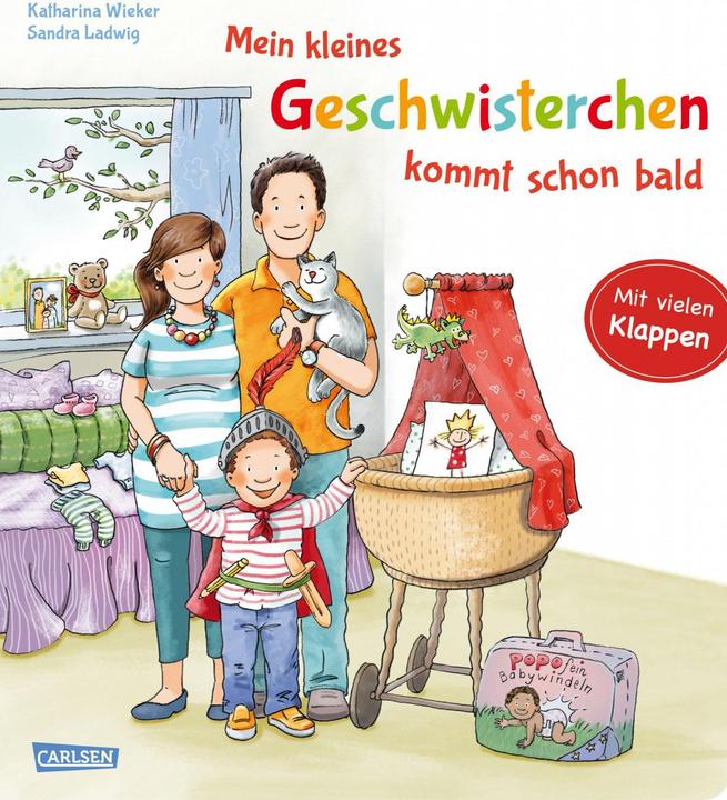 Actual product image My little sibling is coming soon (German)