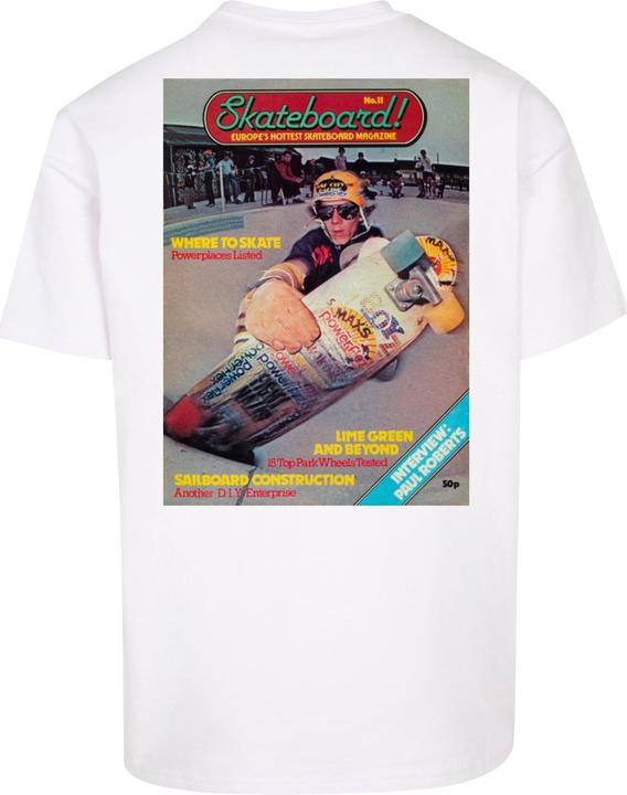 Image du produit Merchcode The Skateboard Magazine Cover No 11 Oversize Tee - 169731 (M)