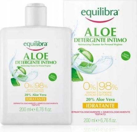 Equilibra Feuchtigkeitsspendendes Gel für die Intimhygiene Aloe Vera 200 ml (200 ml, Intimgel)