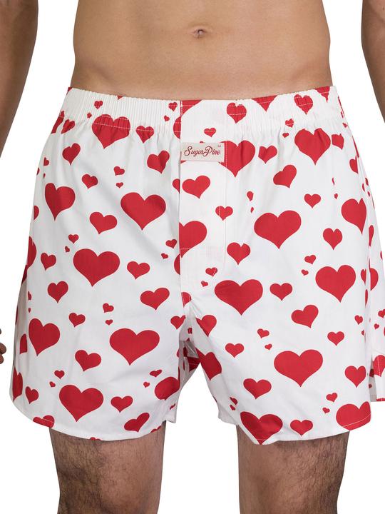Actual product image Sugar Pine Boxer Valentine's Day (M, pack of 3)