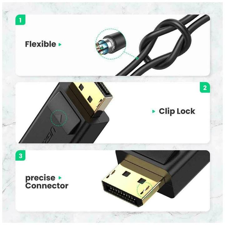 Produktbild Ugreen HDMI (Typ A) — DisplayPort (0.25 m, HDMI)