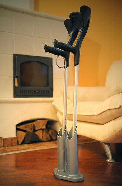 Immagine prodotto Sahag Stampella/supporto in alluminio grigio per 1 coppia
