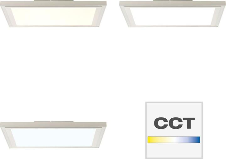 Produktbild Brilliant Lanette LED 24W /WA/DE/2300lm/DIM/CCT/RGB/NL/RC Deckenaufbau-Paneel 40x40cm (2300 lm)